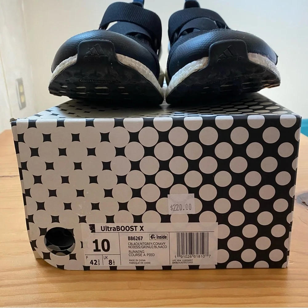 adidas Stella McCartney Velcro UltraBoost X Size 10 - Picture 6 of 8